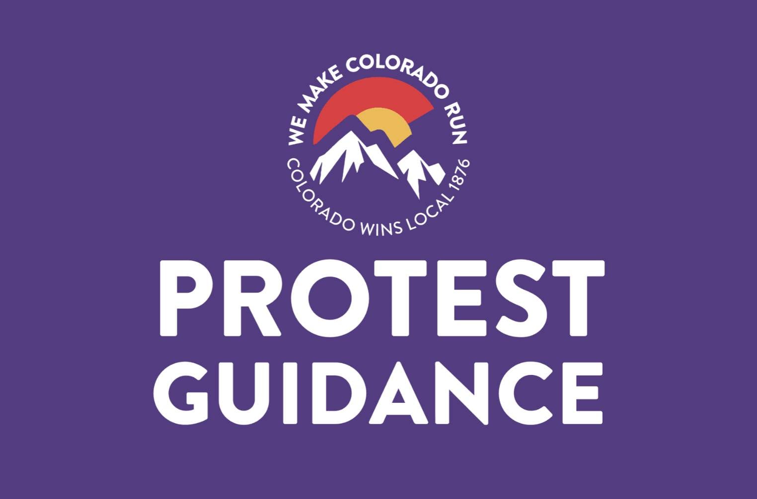 Colorado WINS: Guidance for Protests